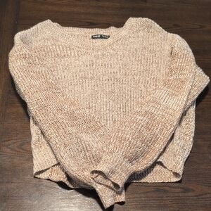SHEIN Tan Knit Sweater
